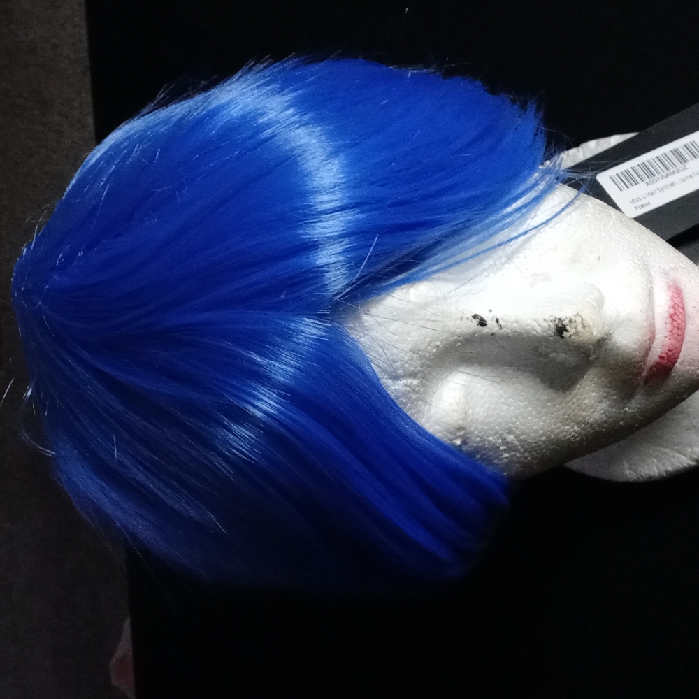 COPY - blue wig